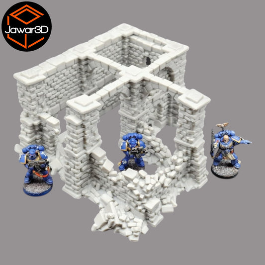 Wargaming 28mm scatter terrain scenery showing 3D-printed item that is compatible with games such as Warhammer 40K, Star Wars Legions, D+D, Dungeons and Dragons, Sci-Fi, Fantasy and other miniature tabletop games. Brand Jawar3d found at www.jawar3d.co.uk.