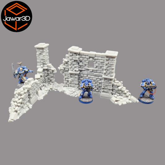 Wargaming 28mm scatter terrain scenery showing 3D-printed item that is compatible with games such as Warhammer 40K, Star Wars Legions, D+D, Dungeons and Dragons, Sci-Fi, Fantasy and other miniature tabletop games. Brand Jawar3d found at www.jawar3d.co.uk.