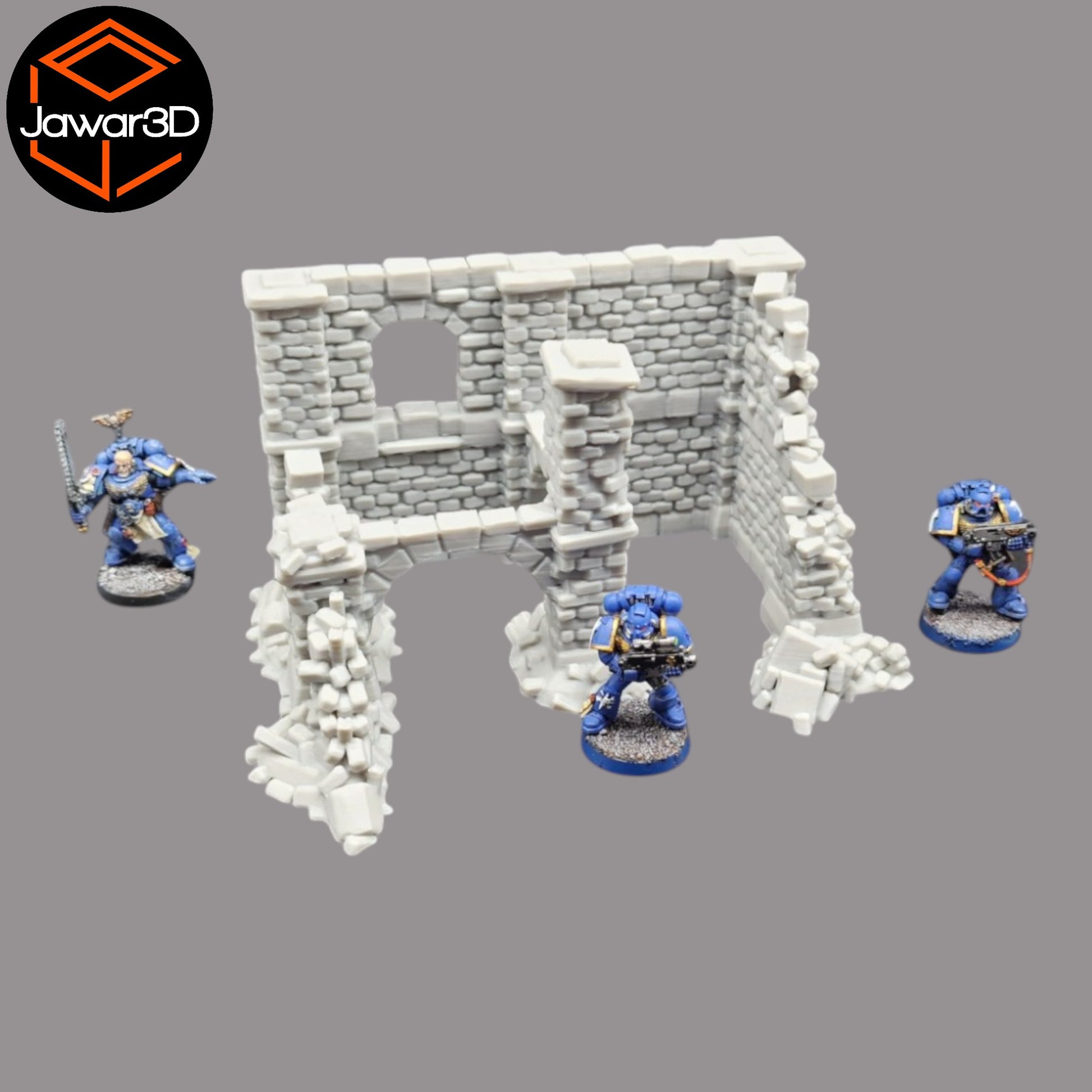 Wargaming 28mm scatter terrain scenery showing 3D-printed item that is compatible with games such as Warhammer 40K, Star Wars Legions, D+D, Dungeons and Dragons, Sci-Fi, Fantasy and other miniature tabletop games. Brand Jawar3d found at www.jawar3d.co.uk.