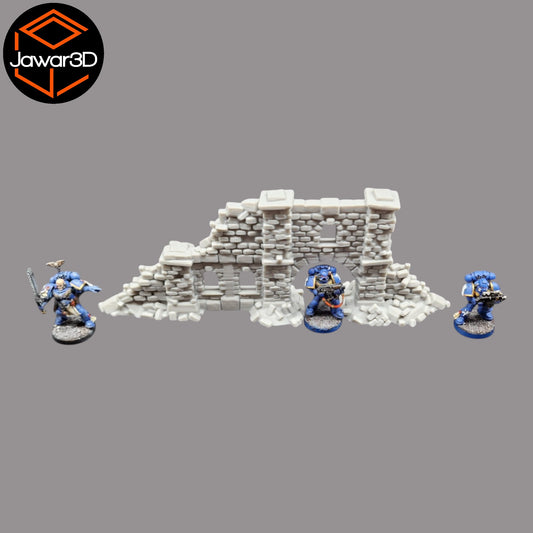 Wargaming 28mm scatter terrain scenery showing 3D-printed item that is compatible with games such as Warhammer 40K, Star Wars Legions, D+D, Dungeons and Dragons, Sci-Fi, Fantasy and other miniature tabletop games. Brand Jawar3d found at www.jawar3d.co.uk.