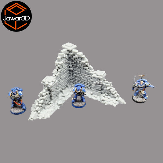 Wargaming 28mm scatter terrain scenery showing 3D-printed item that is compatible with games such as Warhammer 40K, Star Wars Legions, D+D, Dungeons and Dragons, Sci-Fi, Fantasy and other miniature tabletop games. Brand Jawar3d found at www.jawar3d.co.uk.