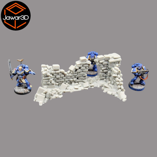 Wargaming 28mm scatter terrain scenery showing 3D-printed item that is compatible with games such as Warhammer 40K, Star Wars Legions, D+D, Dungeons and Dragons, Sci-Fi, Fantasy and other miniature tabletop games. Brand Jawar3d found at www.jawar3d.co.uk.