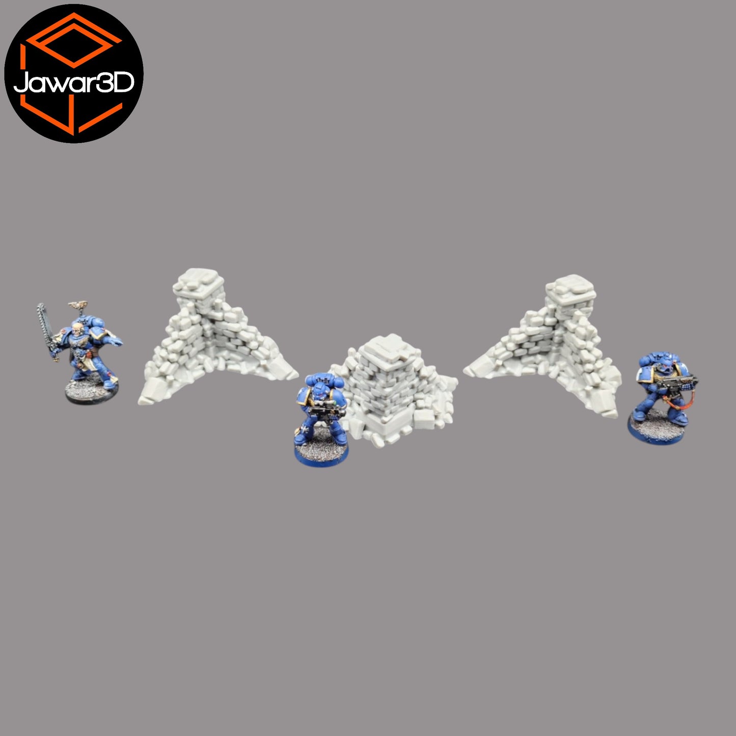 Wargaming 28mm scatter terrain scenery showing 3D-printed item that is compatible with games such as Warhammer 40K, Star Wars Legions, D+D, Dungeons and Dragons, Sci-Fi, Fantasy and other miniature tabletop games. Brand Jawar3d found at www.jawar3d.co.uk.