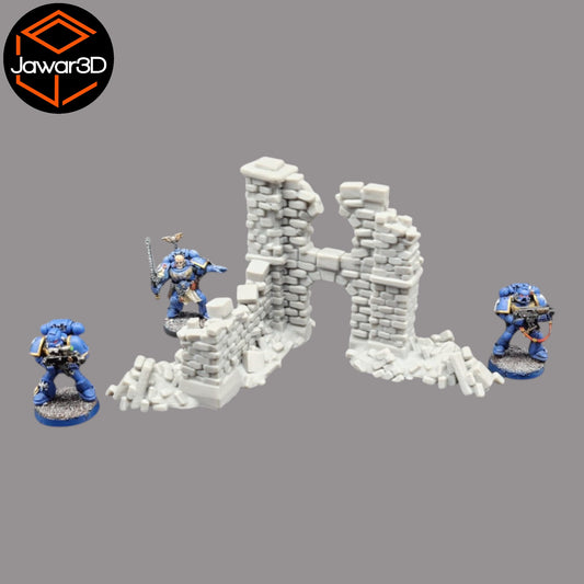 Wargaming 28mm scatter terrain scenery showing 3D-printed item that is compatible with games such as Warhammer 40K, Star Wars Legions, D+D, Dungeons and Dragons, Sci-Fi, Fantasy and other miniature tabletop games. Brand Jawar3d found at www.jawar3d.co.uk.