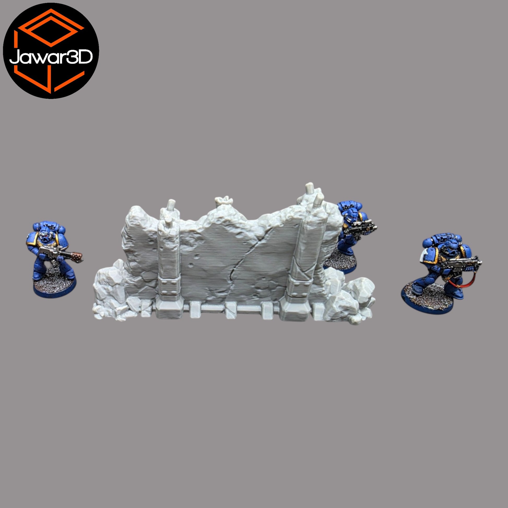 Wargaming 28mm scatter terrain scenery showing 3D-printed item that is compatible with games such as Warhammer 40K, Star Wars Legions, D+D, Dungeons and Dragons, Sci-Fi, Fantasy and other miniature tabletop games. Brand Jawar3d found at www.jawar3d.co.uk.