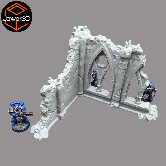 Wargaming 28mm scatter terrain scenery showing 3D-printed item that is compatible with games such as Warhammer 40K, Star Wars Legions, D+D, Dungeons and Dragons, Sci-Fi, Fantasy and other miniature tabletop games. Brand Jawar3d found at www.jawar3d.co.uk.