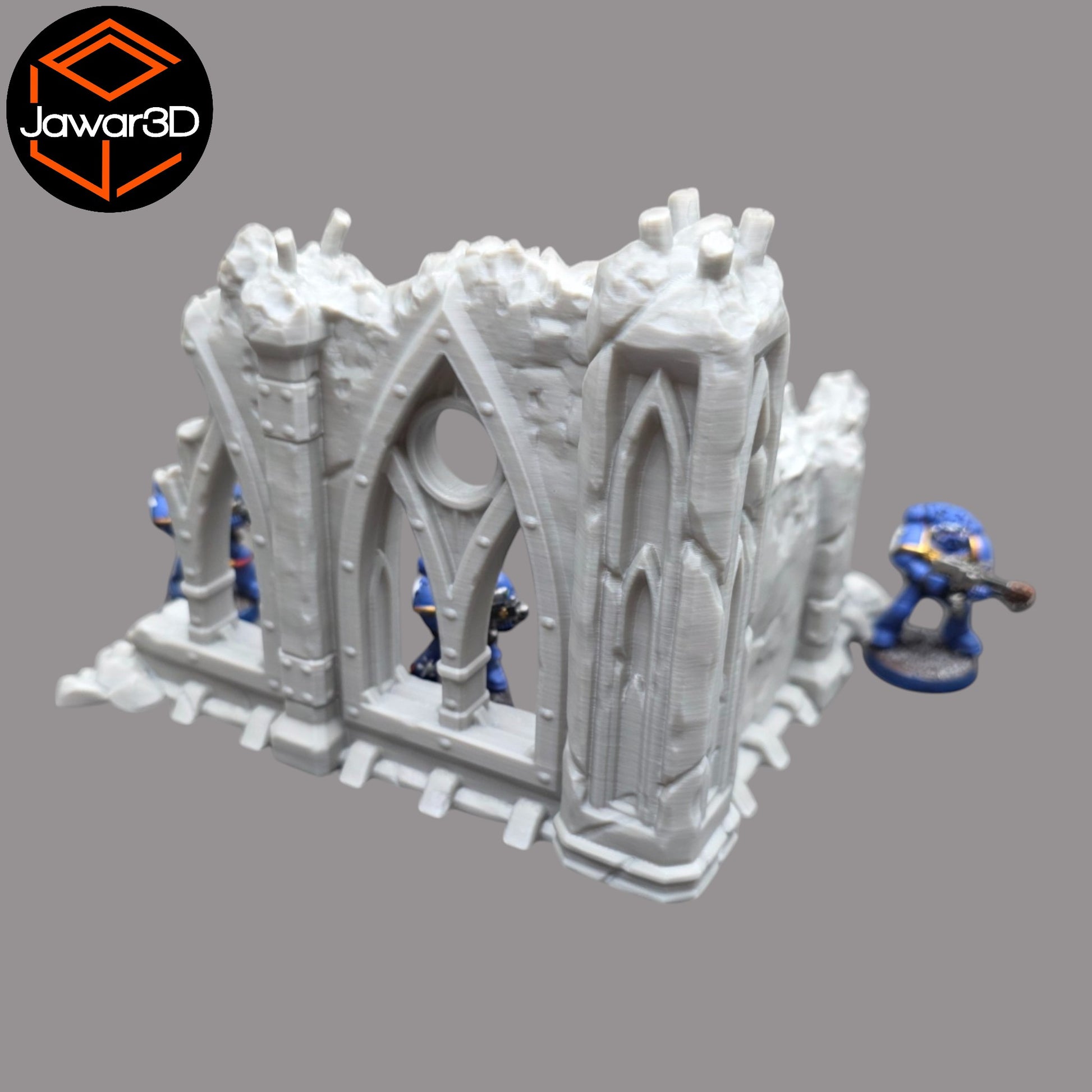 Wargaming 28mm scatter terrain scenery showing 3D-printed item that is compatible with games such as Warhammer 40K, Star Wars Legions, D+D, Dungeons and Dragons, Sci-Fi, Fantasy and other miniature tabletop games. Brand Jawar3d found at www.jawar3d.co.uk.
