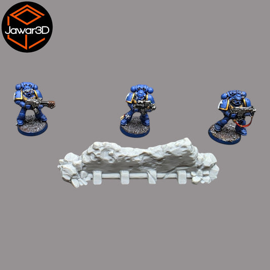Wargaming 28mm scatter terrain scenery showing 3D-printed item that is compatible with games such as Warhammer 40K, Star Wars Legions, D+D, Dungeons and Dragons, Sci-Fi, Fantasy and other miniature tabletop games. Brand Jawar3d found at www.jawar3d.co.uk.