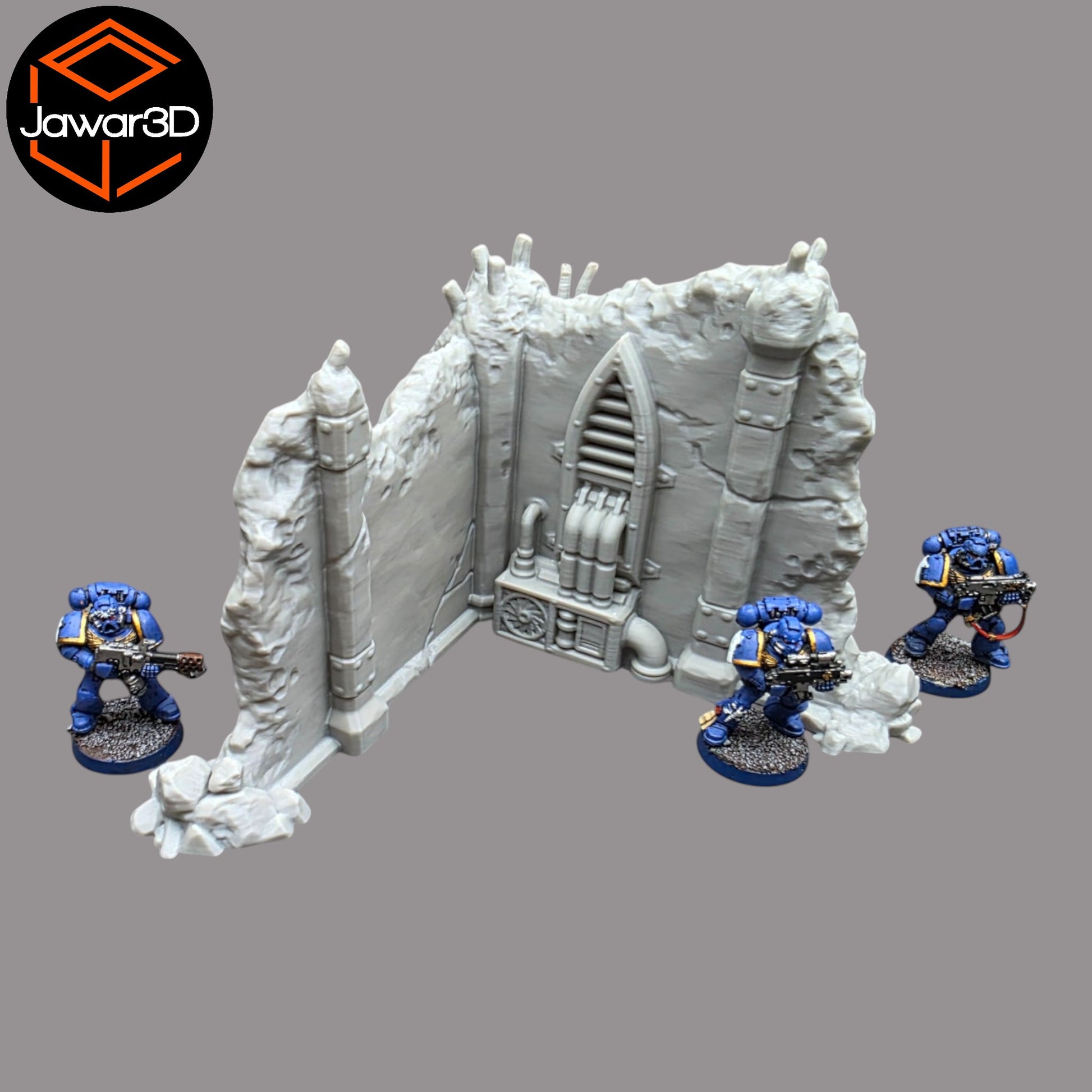Wargaming 28mm scatter terrain scenery showing 3D-printed item that is compatible with games such as Warhammer 40K, Star Wars Legions, D+D, Dungeons and Dragons, Sci-Fi, Fantasy and other miniature tabletop games. Brand Jawar3d found at www.jawar3d.co.uk.