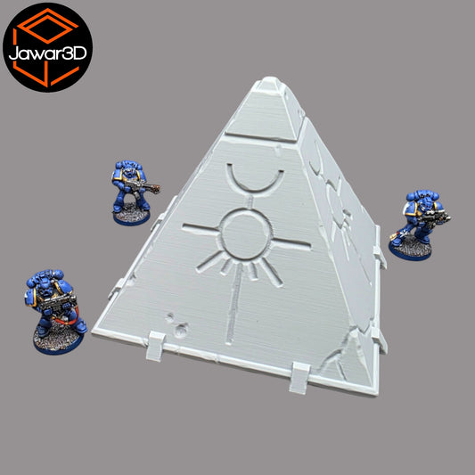 Wargaming 28mm scatter terrain scenery showing 3D-printed item that is compatible with games such as Warhammer 40K, Star Wars Legions, D+D, Dungeons and Dragons, Sci-Fi, Fantasy and other miniature tabletop games. Brand Jawar3d found at www.jawar3d.co.uk.