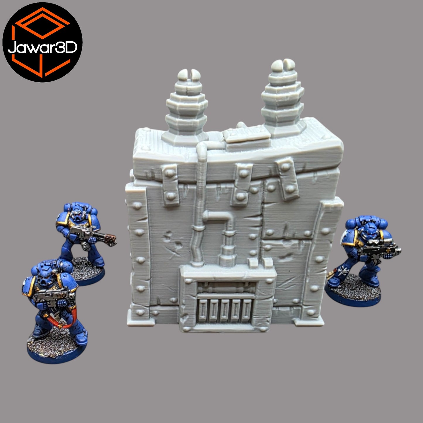 Wargaming 28mm scatter terrain scenery showing 3D-printed item that is compatible with games such as Warhammer 40K, Star Wars Legions, D+D, Dungeons and Dragons, Sci-Fi, Fantasy and other miniature tabletop games. Brand Jawar3d found at www.jawar3d.co.uk.