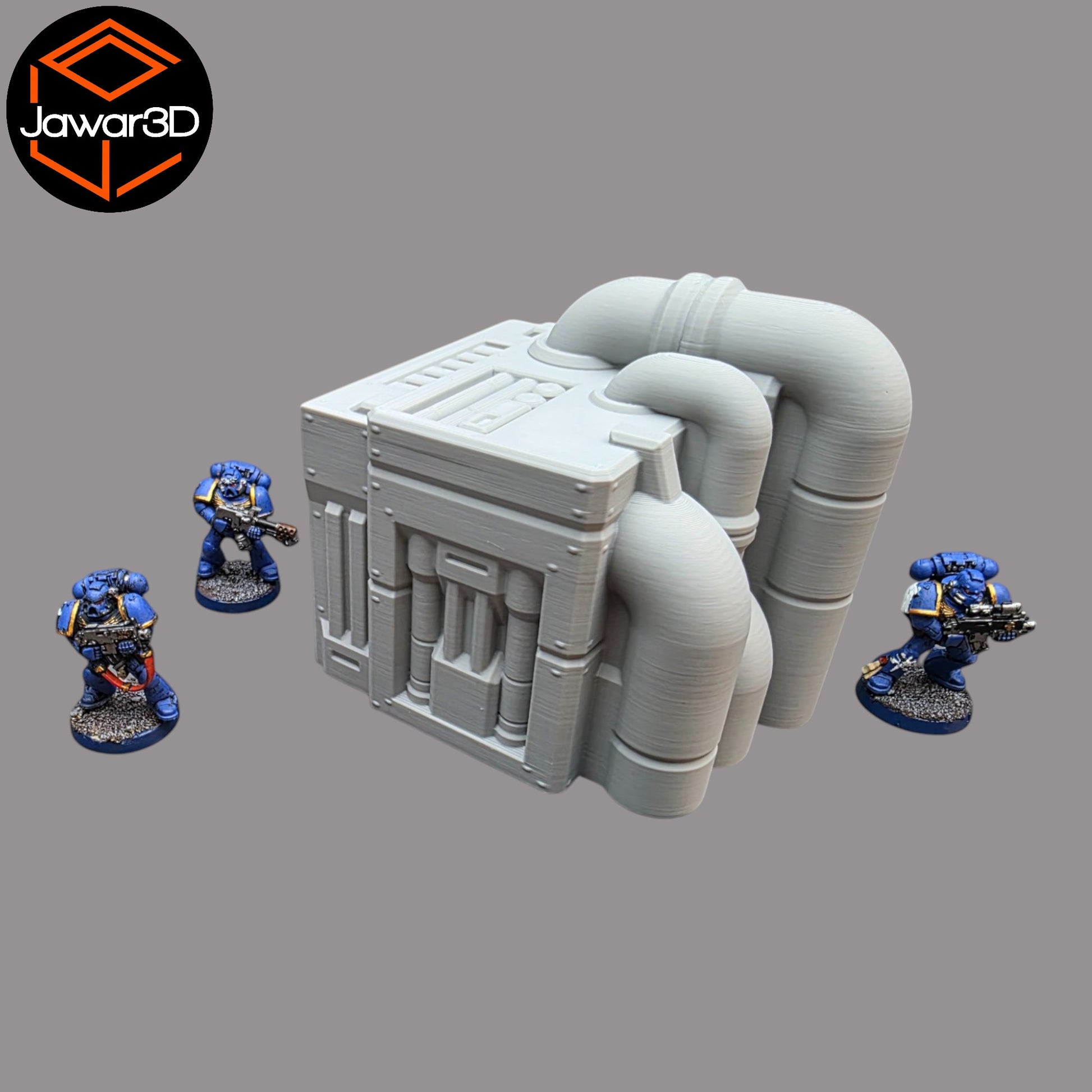 Wargaming 28mm scatter terrain scenery showing 3D-printed item that is compatible with games such as Warhammer 40K, Star Wars Legions, D+D, Dungeons and Dragons, Sci-Fi, Fantasy and other miniature tabletop games. Brand Jawar3d found at www.jawar3d.co.uk.