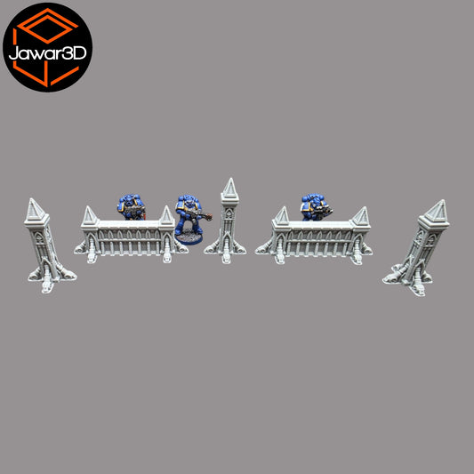Wargaming 28mm scatter terrain scenery showing 3D-printed item that is compatible with games such as Warhammer 40K, Star Wars Legions, D+D, Dungeons and Dragons, Sci-Fi, Fantasy and other miniature tabletop games. Brand Jawar3d found at www.jawar3d.co.uk.