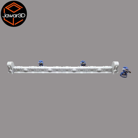 Wargaming 28mm scatter terrain scenery showing 3D-printed item that is compatible with games such as Warhammer 40K, Star Wars Legions, D+D, Dungeons and Dragons, Sci-Fi, Fantasy and other miniature tabletop games. Brand Jawar3d found at www.jawar3d.co.uk.