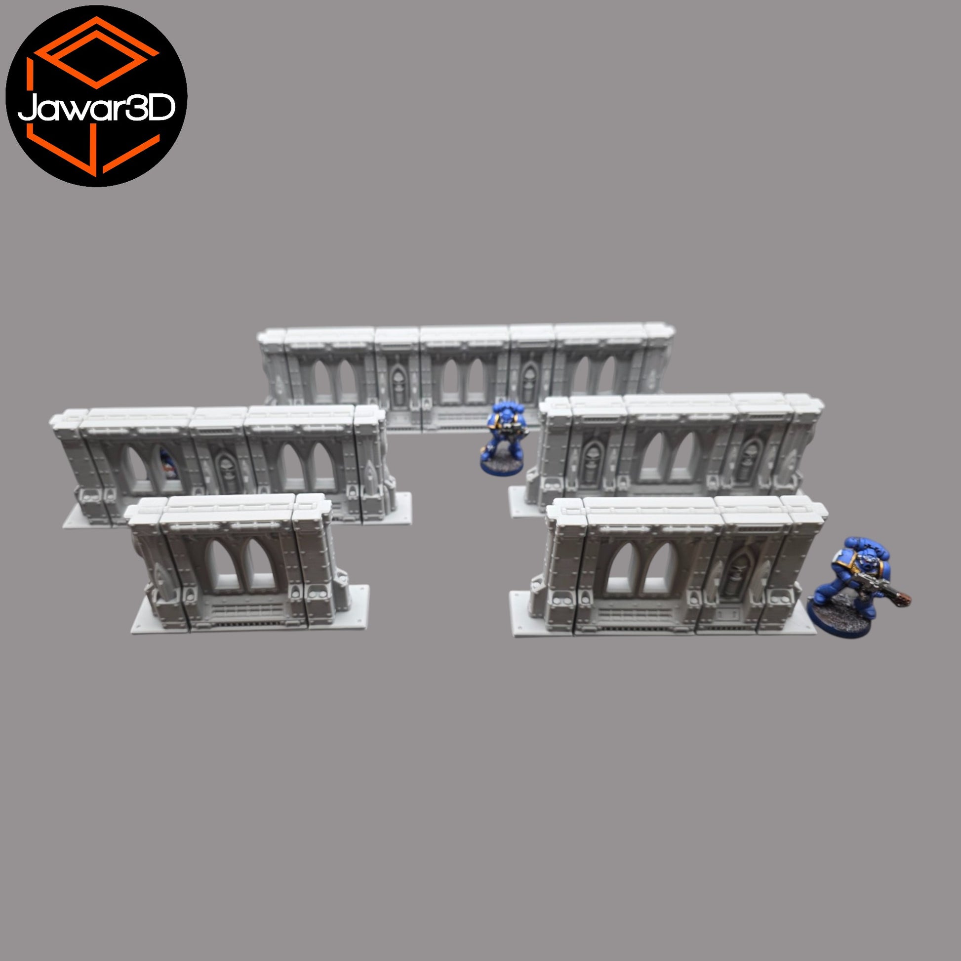 Wargaming 28mm scatter terrain scenery showing 3D-printed item that is compatible with games such as Warhammer 40K, Star Wars Legions, D+D, Dungeons and Dragons, Sci-Fi, Fantasy and other miniature tabletop games. Brand Jawar3d found at www.jawar3d.co.uk.