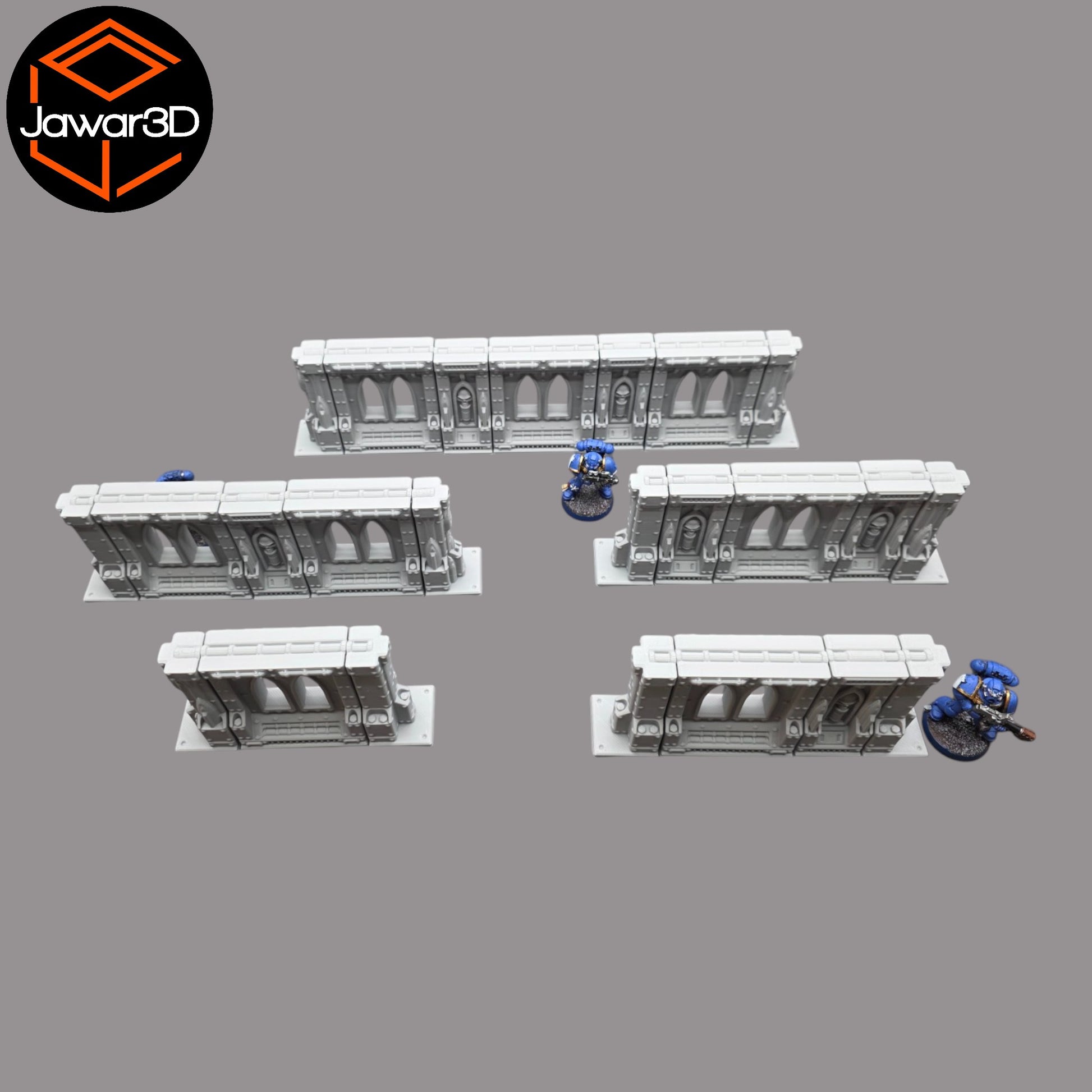 Wargaming 28mm scatter terrain scenery showing 3D-printed item that is compatible with games such as Warhammer 40K, Star Wars Legions, D+D, Dungeons and Dragons, Sci-Fi, Fantasy and other miniature tabletop games. Brand Jawar3d found at www.jawar3d.co.uk.