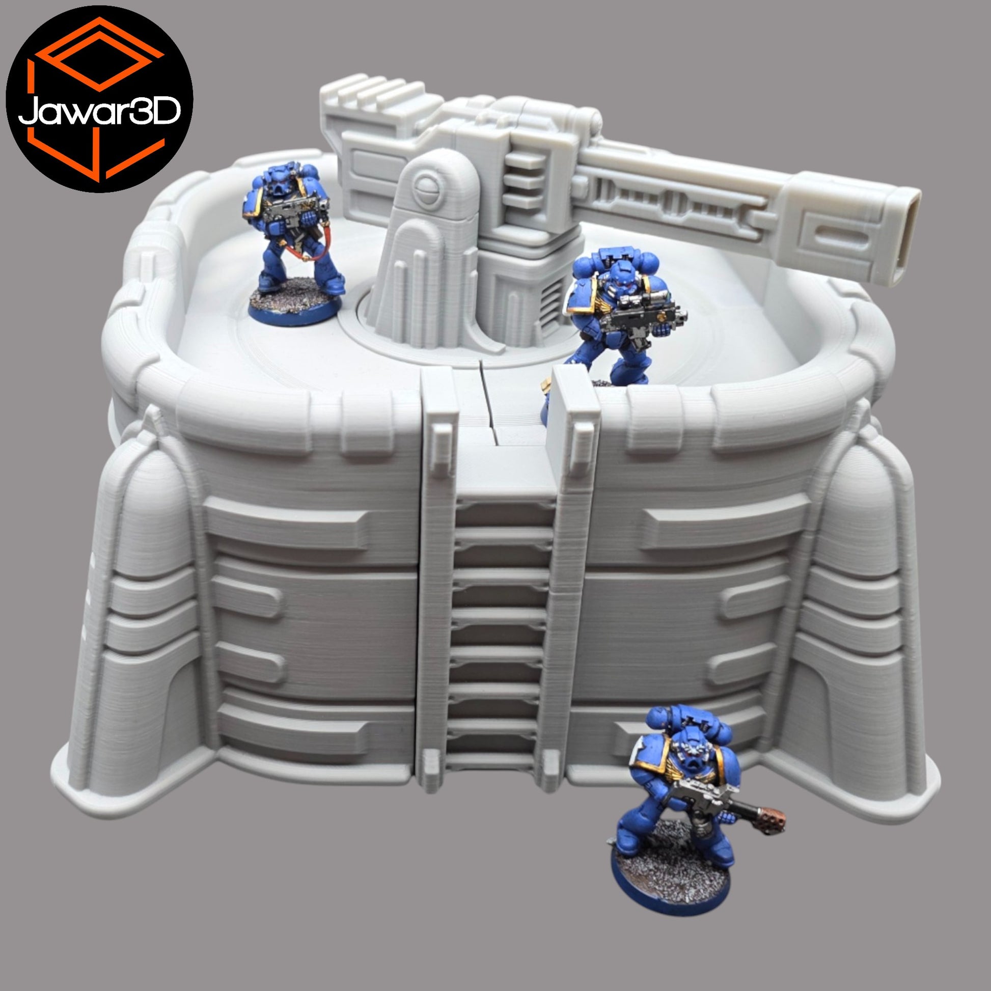 Wargaming 28mm scatter terrain scenery showing 3D-printed item that is compatible with games such as Warhammer 40K, Star Wars Legions, D+D, Dungeons and Dragons, Sci-Fi, Fantasy and other miniature tabletop games. Brand Jawar3d found at www.jawar3d.co.uk.