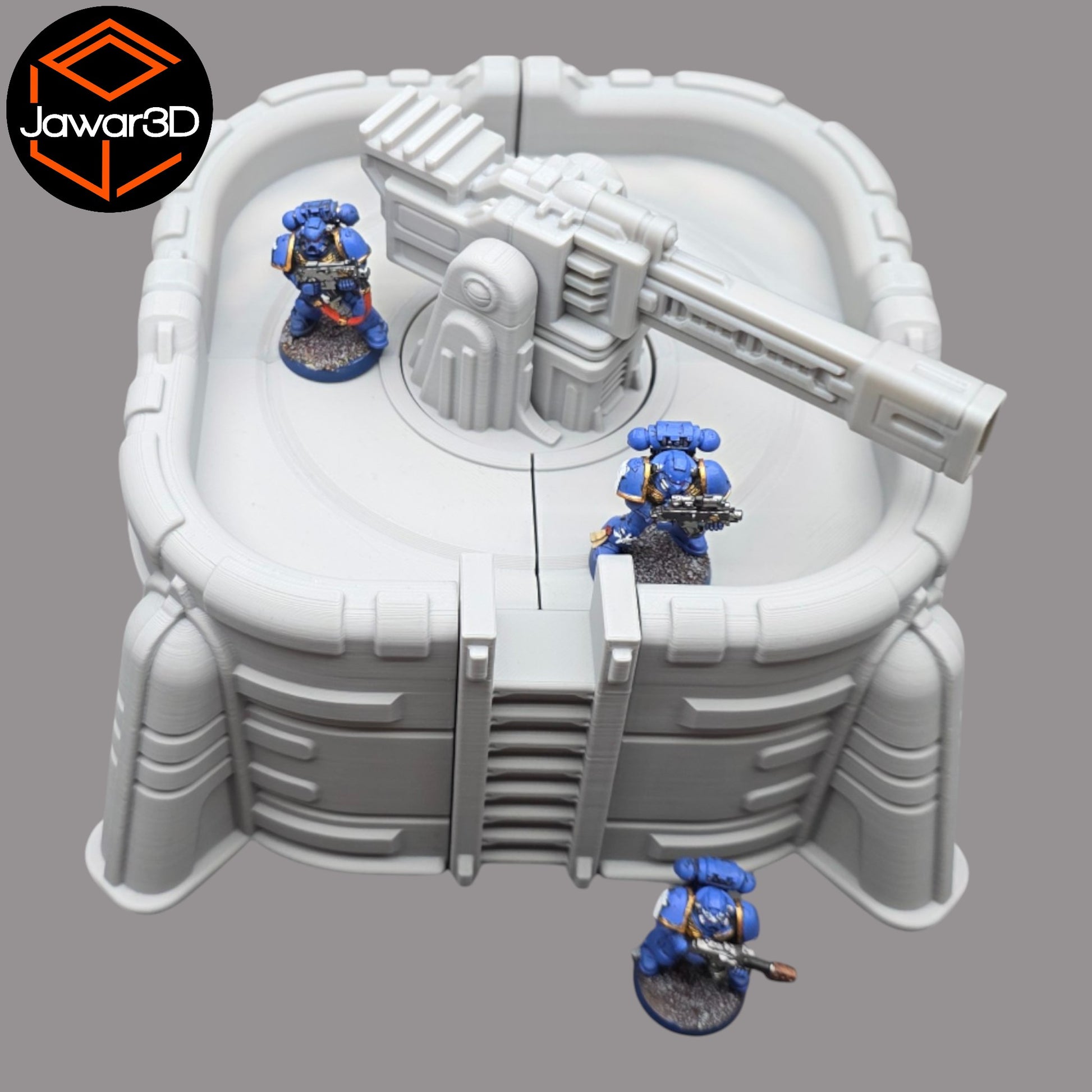 Wargaming 28mm scatter terrain scenery showing 3D-printed item that is compatible with games such as Warhammer 40K, Star Wars Legions, D+D, Dungeons and Dragons, Sci-Fi, Fantasy and other miniature tabletop games. Brand Jawar3d found at www.jawar3d.co.uk.