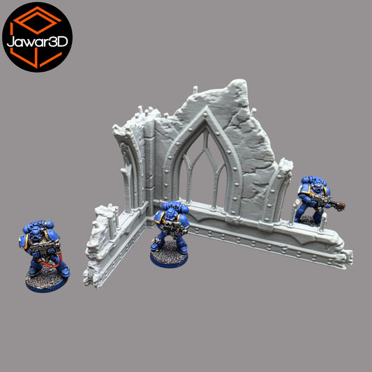 Wargaming 28mm scatter terrain scenery showing 3D-printed item that is compatible with games such as Warhammer 40K, Star Wars Legions, D+D, Dungeons and Dragons, Sci-Fi, Fantasy and other miniature tabletop games. Brand Jawar3d found at www.jawar3d.co.uk.