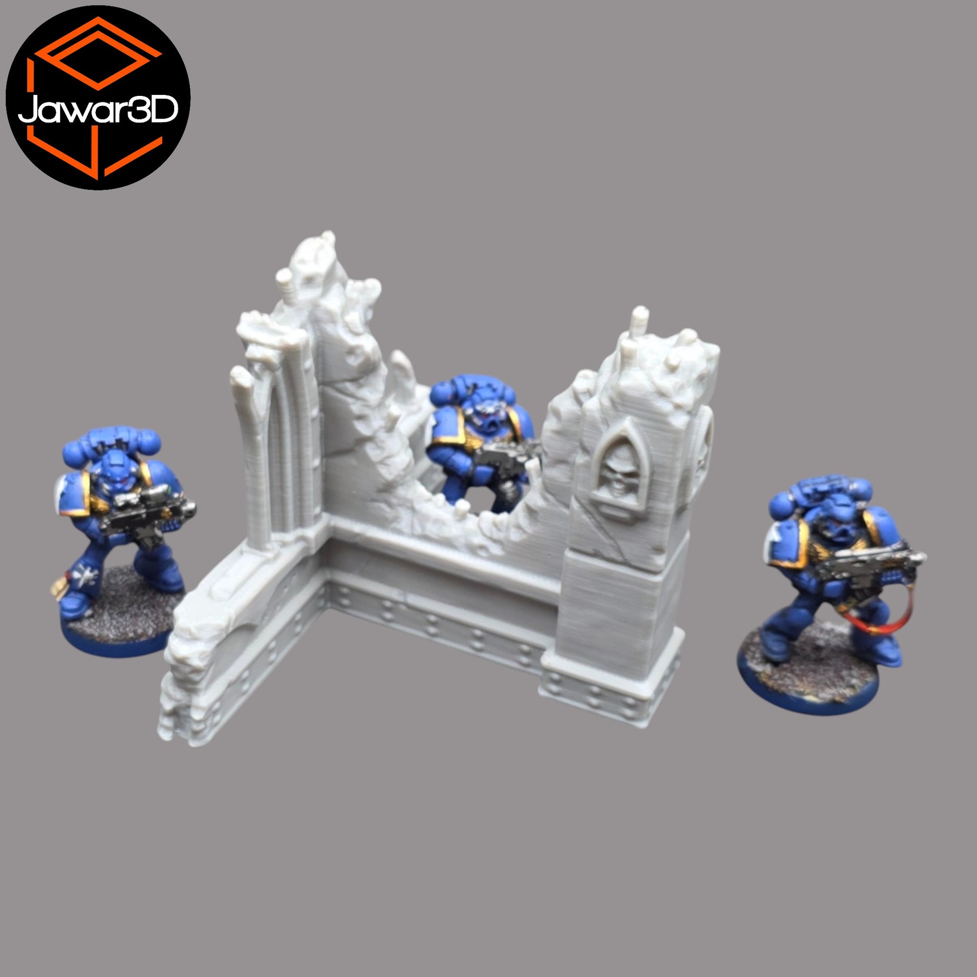Wargaming 28mm scatter terrain scenery showing 3D-printed item that is compatible with games such as Warhammer 40K, Star Wars Legions, D+D, Dungeons and Dragons, Sci-Fi, Fantasy and other miniature tabletop games. Brand Jawar3d found at www.jawar3d.co.uk.