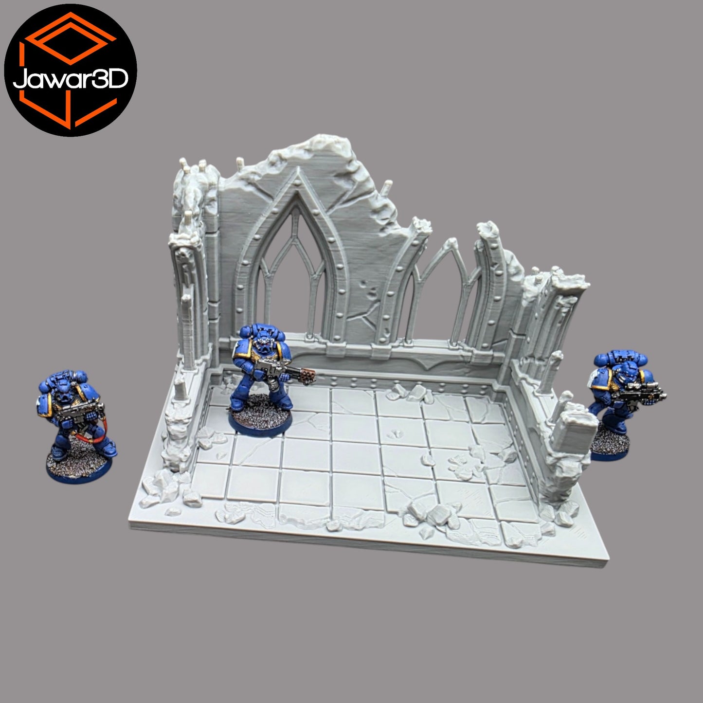 Wargaming 28mm scatter terrain scenery showing 3D-printed item that is compatible with games such as Warhammer 40K, Star Wars Legions, D+D, Dungeons and Dragons, Sci-Fi, Fantasy and other miniature tabletop games. Brand Jawar3d found at www.jawar3d.co.uk.