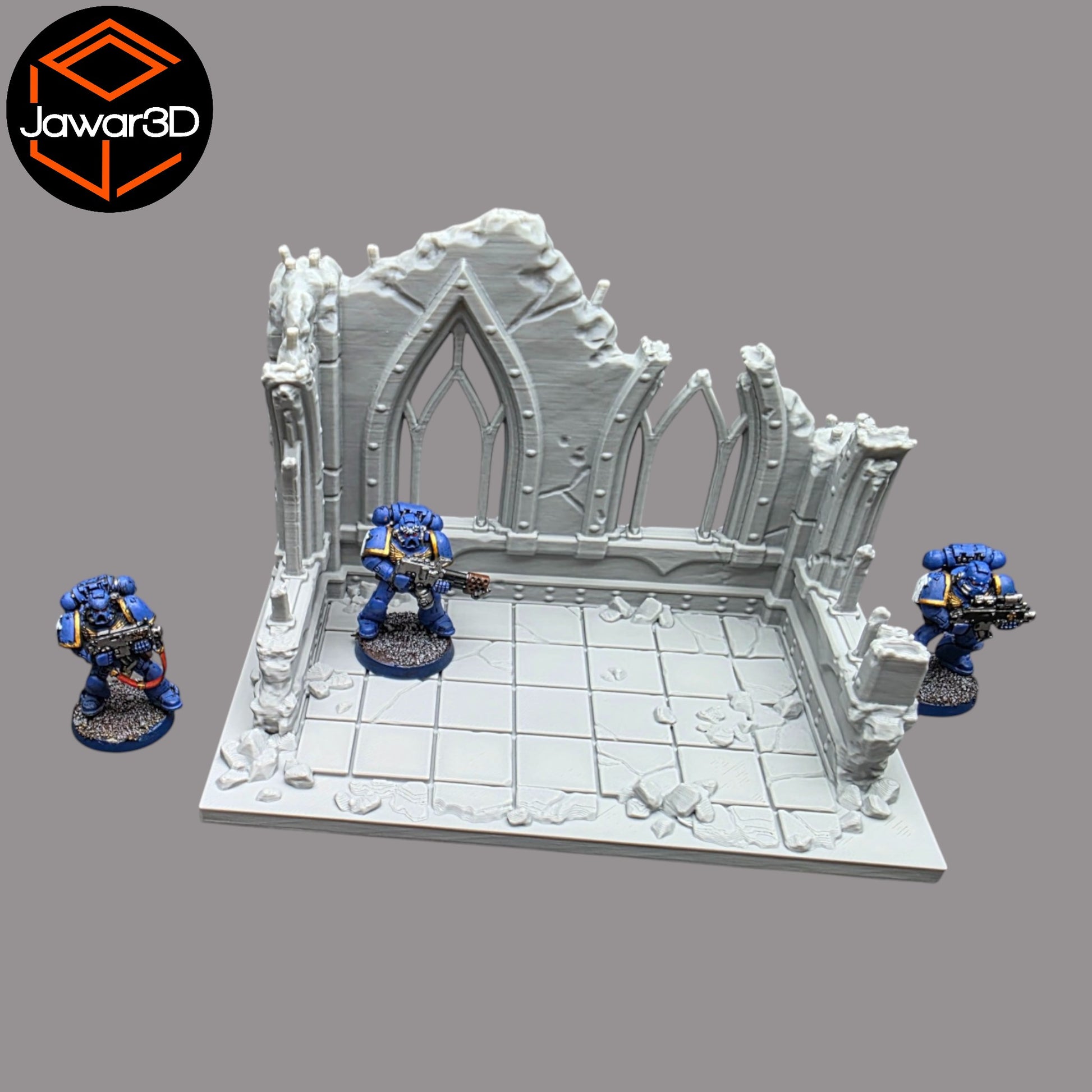 Wargaming 28mm scatter terrain scenery showing 3D-printed item that is compatible with games such as Warhammer 40K, Star Wars Legions, D+D, Dungeons and Dragons, Sci-Fi, Fantasy and other miniature tabletop games. Brand Jawar3d found at www.jawar3d.co.uk.