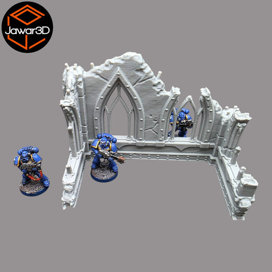 Wargaming 28mm scatter terrain scenery showing 3D-printed item that is compatible with games such as Warhammer 40K, Star Wars Legions, D+D, Dungeons and Dragons, Sci-Fi, Fantasy and other miniature tabletop games. Brand Jawar3d found at www.jawar3d.co.uk.