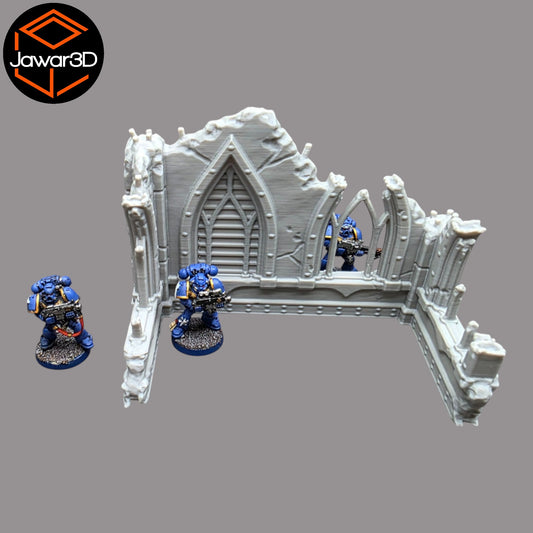 Wargaming 28mm scatter terrain scenery showing 3D-printed item that is compatible with games such as Warhammer 40K, Star Wars Legions, D+D, Dungeons and Dragons, Sci-Fi, Fantasy and other miniature tabletop games. Brand Jawar3d found at www.jawar3d.co.uk.