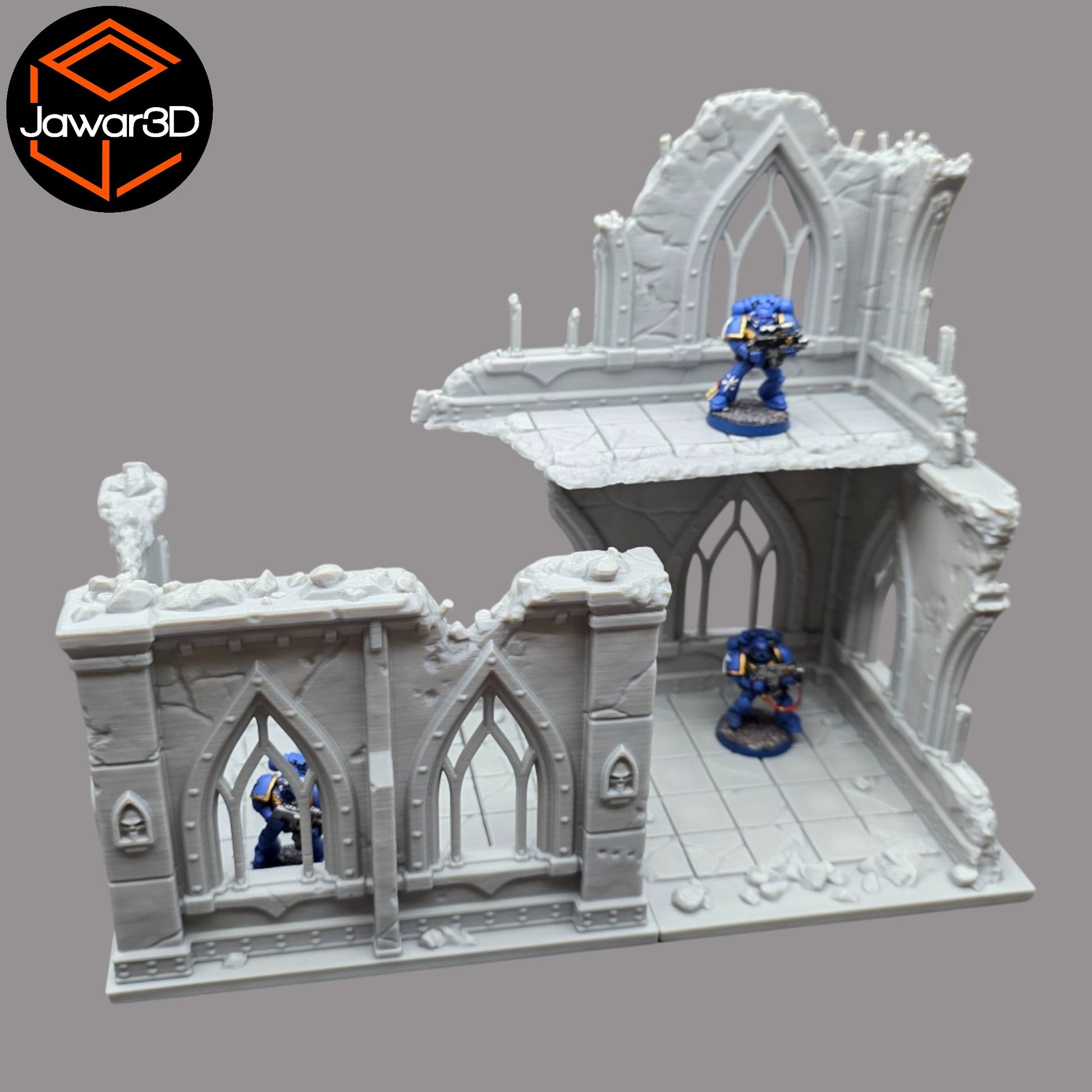 Wargaming 28mm scatter terrain scenery showing 3D-printed item that is compatible with games such as Warhammer 40K, Star Wars Legions, D+D, Dungeons and Dragons, Sci-Fi, Fantasy and other miniature tabletop games. Brand Jawar3d found at www.jawar3d.co.uk.