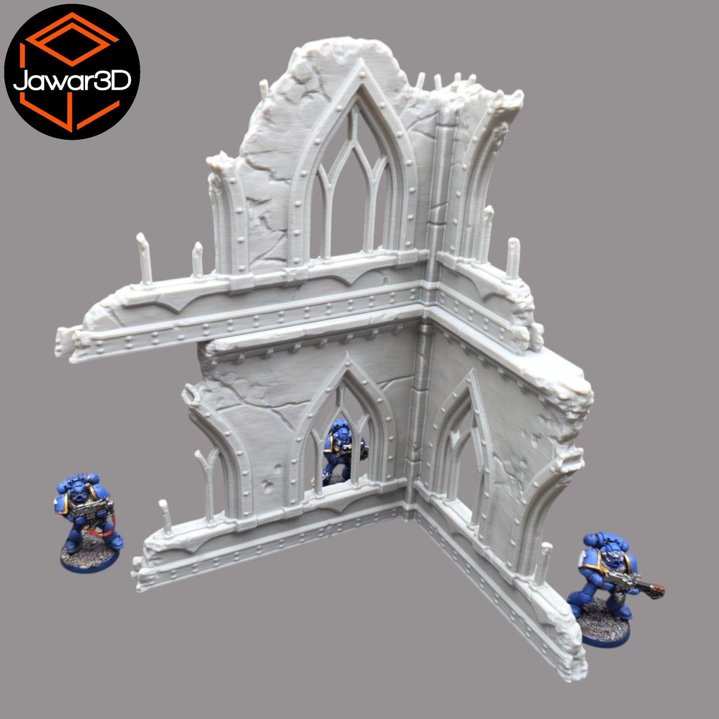 Wargaming 28mm scatter terrain scenery showing 3D-printed item that is compatible with games such as Warhammer 40K, Star Wars Legions, D+D, Dungeons and Dragons, Sci-Fi, Fantasy and other miniature tabletop games. Brand Jawar3d found at www.jawar3d.co.uk.