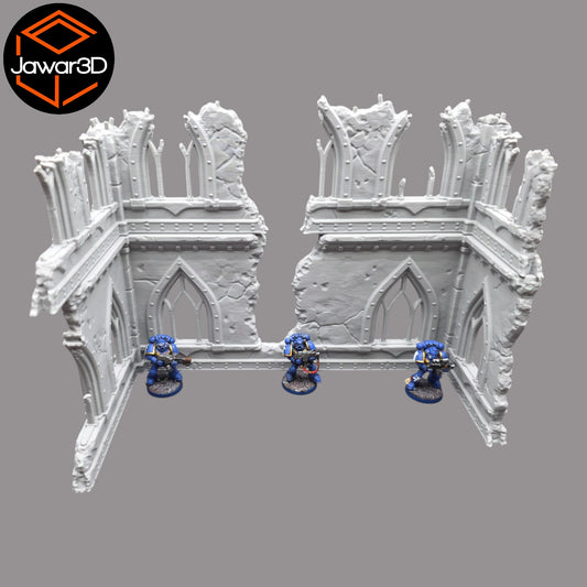 Wargaming 28mm scatter terrain scenery showing 3D-printed item that is compatible with games such as Warhammer 40K, Star Wars Legions, D+D, Dungeons and Dragons, Sci-Fi, Fantasy and other miniature tabletop games. Brand Jawar3d found at www.jawar3d.co.uk.