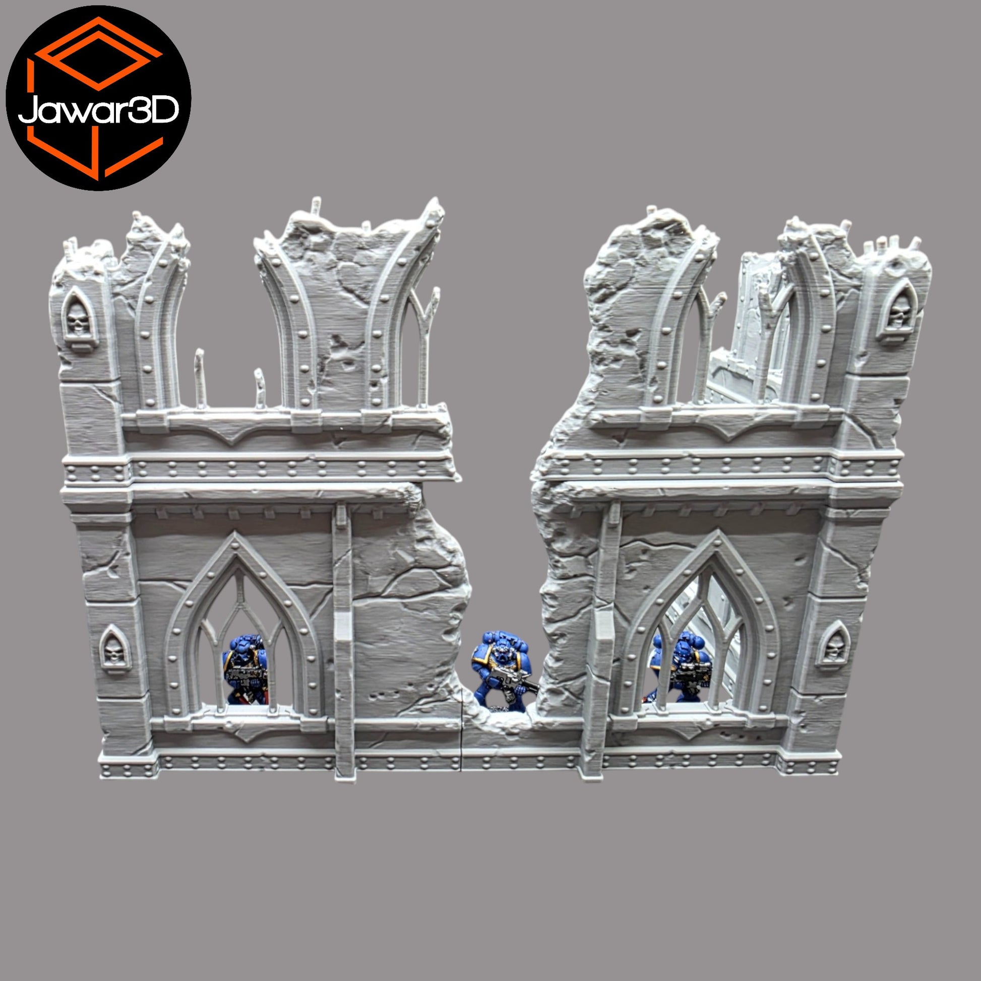 Wargaming 28mm scatter terrain scenery showing 3D-printed item that is compatible with games such as Warhammer 40K, Star Wars Legions, D+D, Dungeons and Dragons, Sci-Fi, Fantasy and other miniature tabletop games. Brand Jawar3d found at www.jawar3d.co.uk.