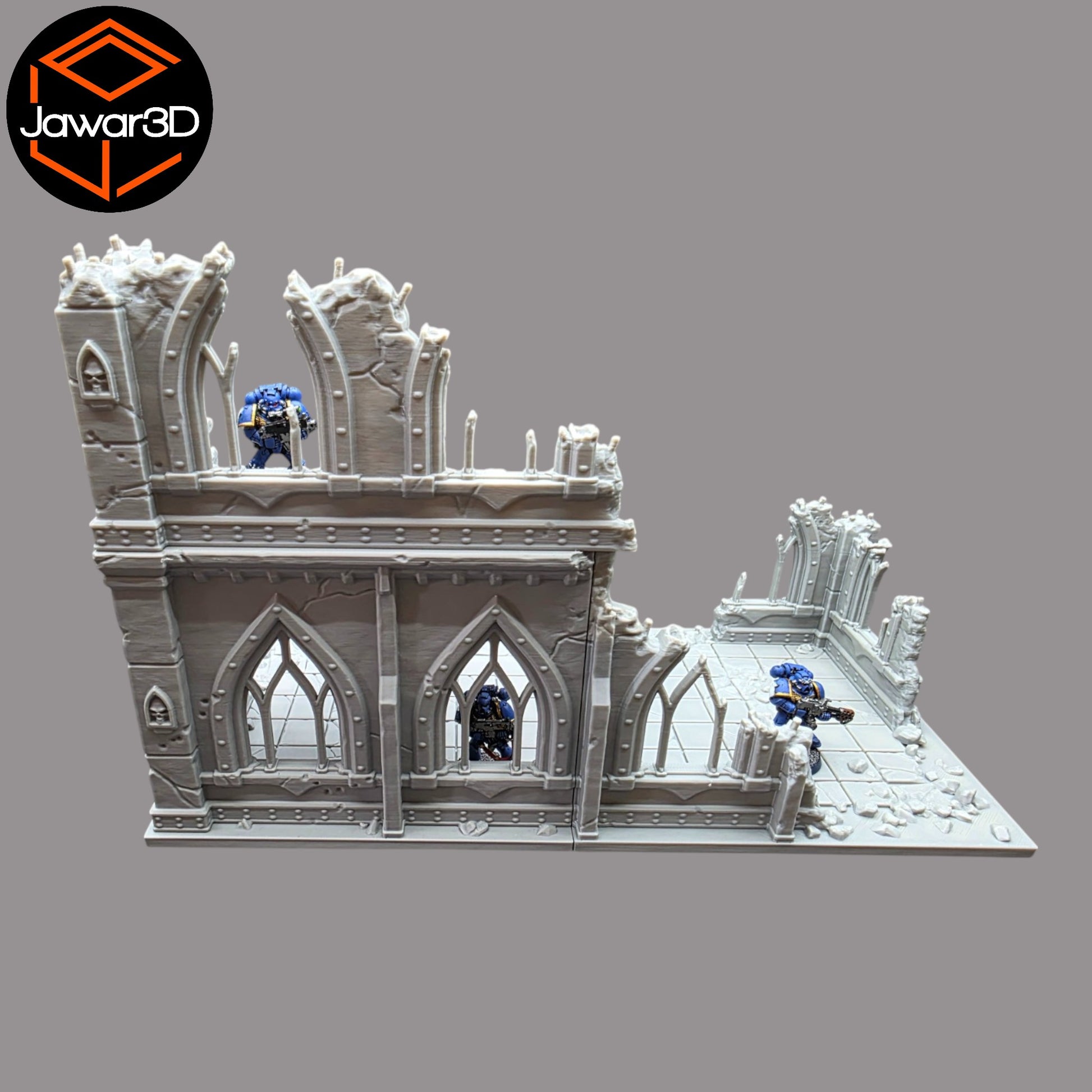 Wargaming 28mm scatter terrain scenery showing 3D-printed item that is compatible with games such as Warhammer 40K, Star Wars Legions, D+D, Dungeons and Dragons, Sci-Fi, Fantasy and other miniature tabletop games. Brand Jawar3d found at www.jawar3d.co.uk.