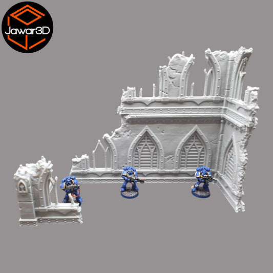Wargaming 28mm scatter terrain scenery showing 3D-printed item that is compatible with games such as Warhammer 40K, Star Wars Legions, D+D, Dungeons and Dragons, Sci-Fi, Fantasy and other miniature tabletop games. Brand Jawar3d found at www.jawar3d.co.uk.