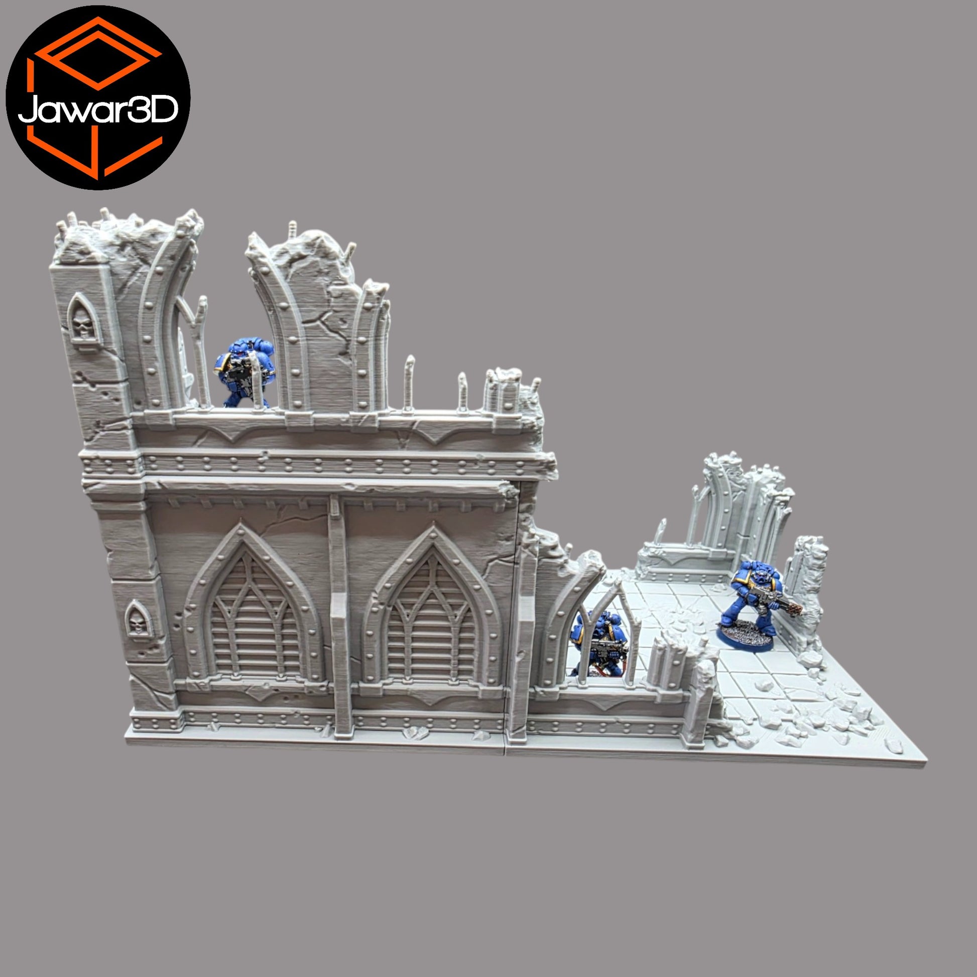Wargaming 28mm scatter terrain scenery showing 3D-printed item that is compatible with games such as Warhammer 40K, Star Wars Legions, D+D, Dungeons and Dragons, Sci-Fi, Fantasy and other miniature tabletop games. Brand Jawar3d found at www.jawar3d.co.uk.