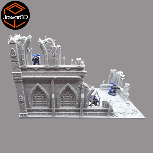Wargaming 28mm scatter terrain scenery showing 3D-printed item that is compatible with games such as Warhammer 40K, Star Wars Legions, D+D, Dungeons and Dragons, Sci-Fi, Fantasy and other miniature tabletop games. Brand Jawar3d found at www.jawar3d.co.uk.