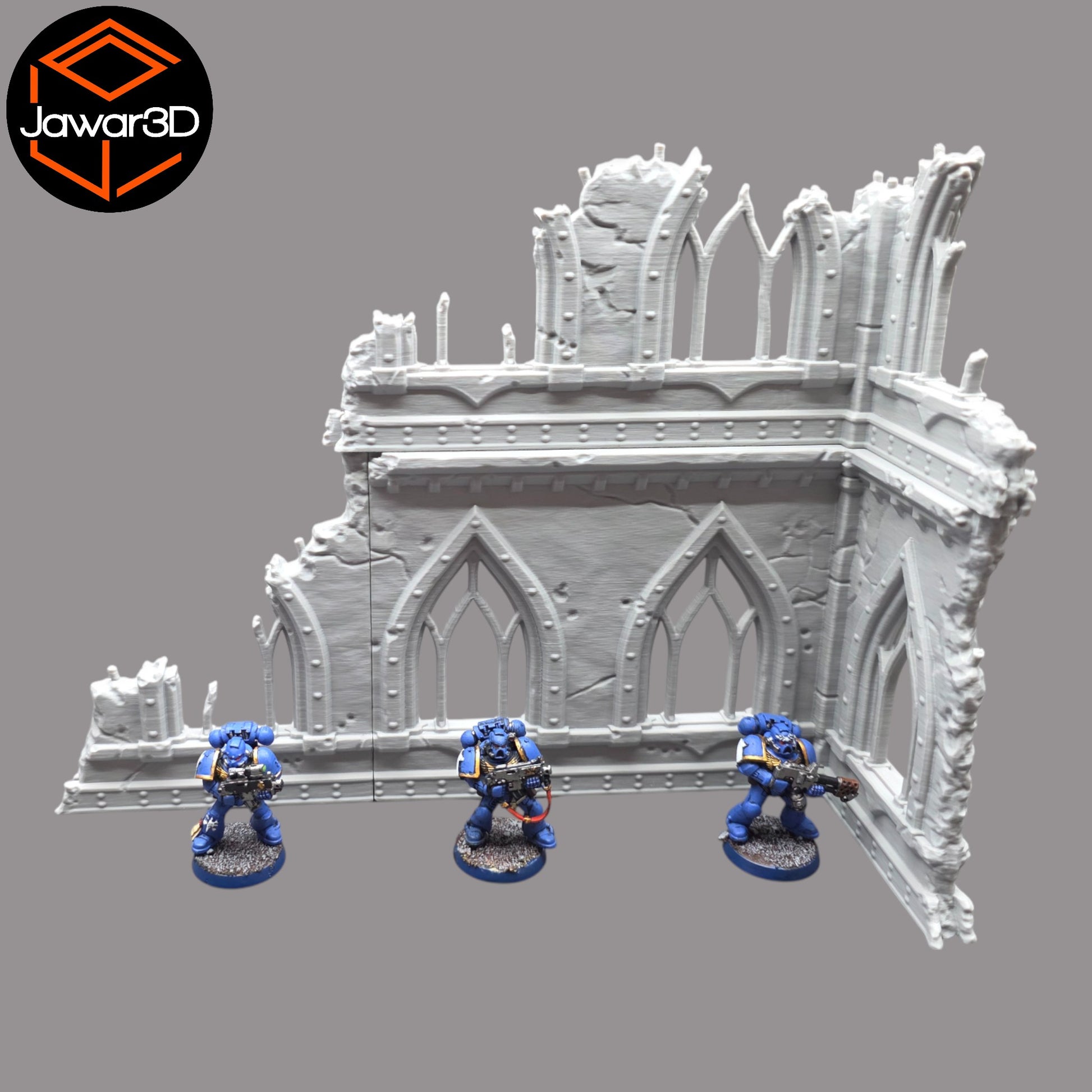 Wargaming 28mm scatter terrain scenery showing 3D-printed item that is compatible with games such as Warhammer 40K, Star Wars Legions, D+D, Dungeons and Dragons, Sci-Fi, Fantasy and other miniature tabletop games. Brand Jawar3d found at www.jawar3d.co.uk.