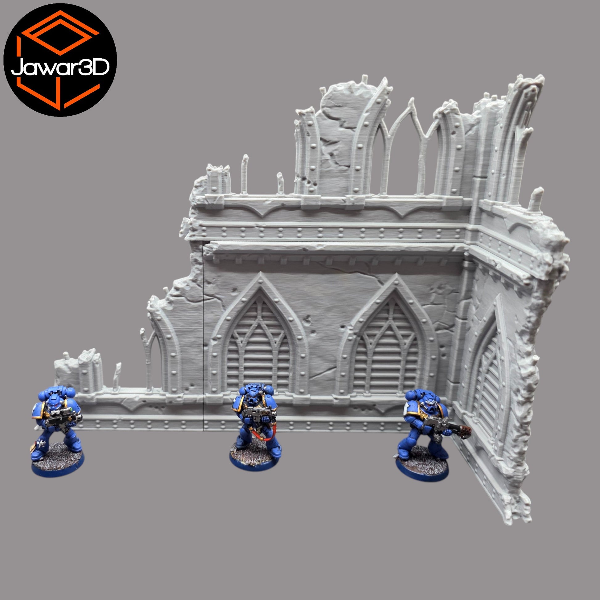 Wargaming 28mm scatter terrain scenery showing 3D-printed item that is compatible with games such as Warhammer 40K, Star Wars Legions, D+D, Dungeons and Dragons, Sci-Fi, Fantasy and other miniature tabletop games. Brand Jawar3d found at www.jawar3d.co.uk.
