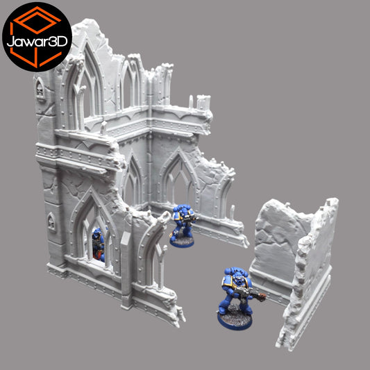 Wargaming 28mm scatter terrain scenery showing 3D-printed item that is compatible with games such as Warhammer 40K, Star Wars Legions, D+D, Dungeons and Dragons, Sci-Fi, Fantasy and other miniature tabletop games. Brand Jawar3d found at www.jawar3d.co.uk.