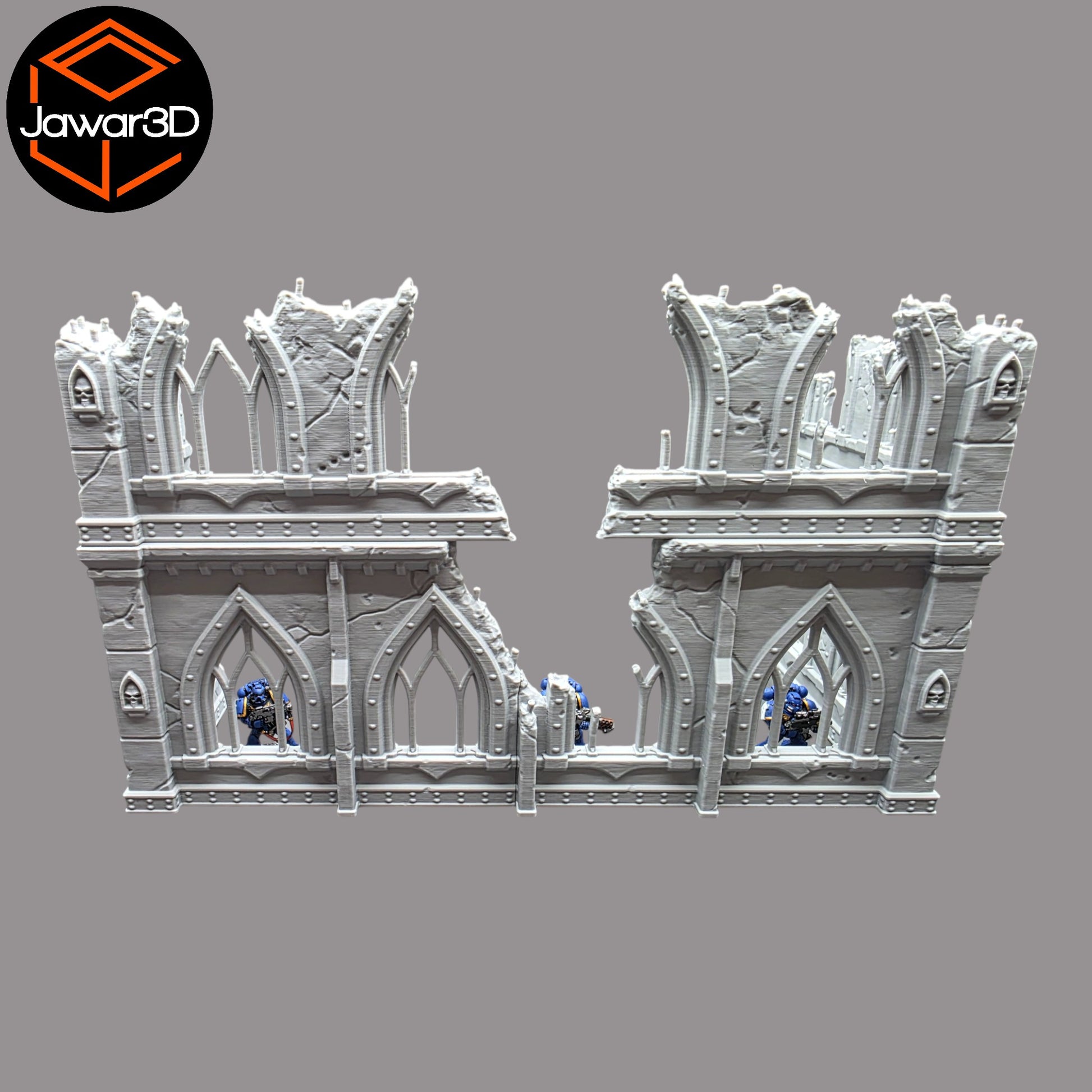 Wargaming 28mm scatter terrain scenery showing 3D-printed item that is compatible with games such as Warhammer 40K, Star Wars Legions, D+D, Dungeons and Dragons, Sci-Fi, Fantasy and other miniature tabletop games. Brand Jawar3d found at www.jawar3d.co.uk.