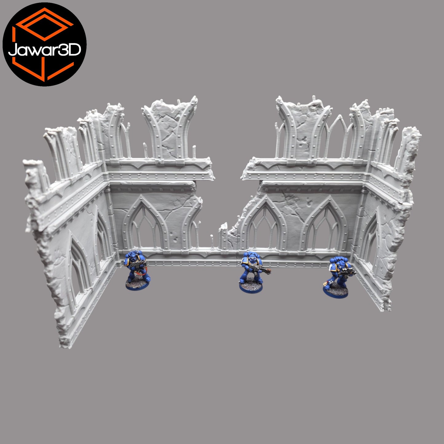Wargaming 28mm scatter terrain scenery showing 3D-printed item that is compatible with games such as Warhammer 40K, Star Wars Legions, D+D, Dungeons and Dragons, Sci-Fi, Fantasy and other miniature tabletop games. Brand Jawar3d found at www.jawar3d.co.uk.