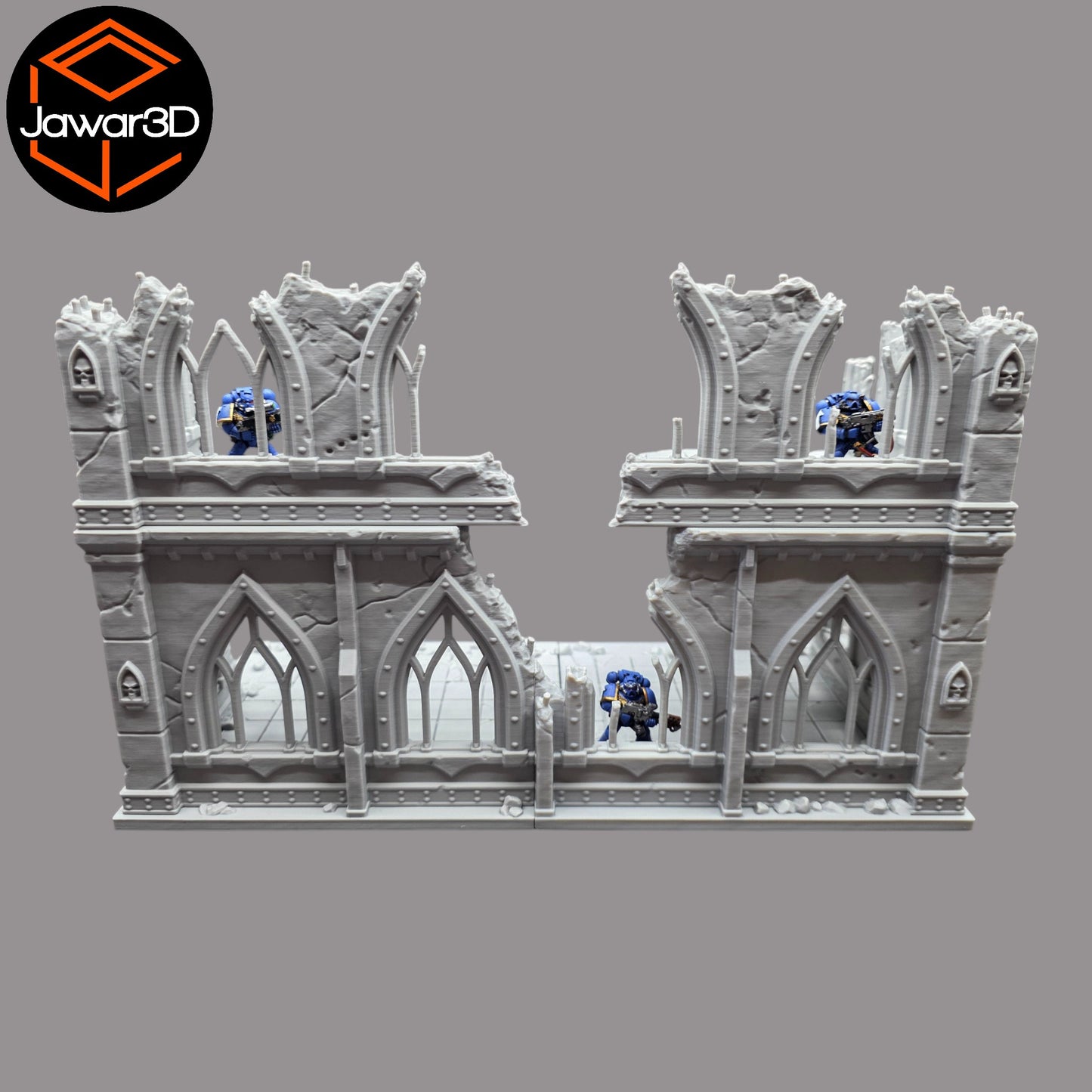 Wargaming 28mm scatter terrain scenery showing 3D-printed item that is compatible with games such as Warhammer 40K, Star Wars Legions, D+D, Dungeons and Dragons, Sci-Fi, Fantasy and other miniature tabletop games. Brand Jawar3d found at www.jawar3d.co.uk.