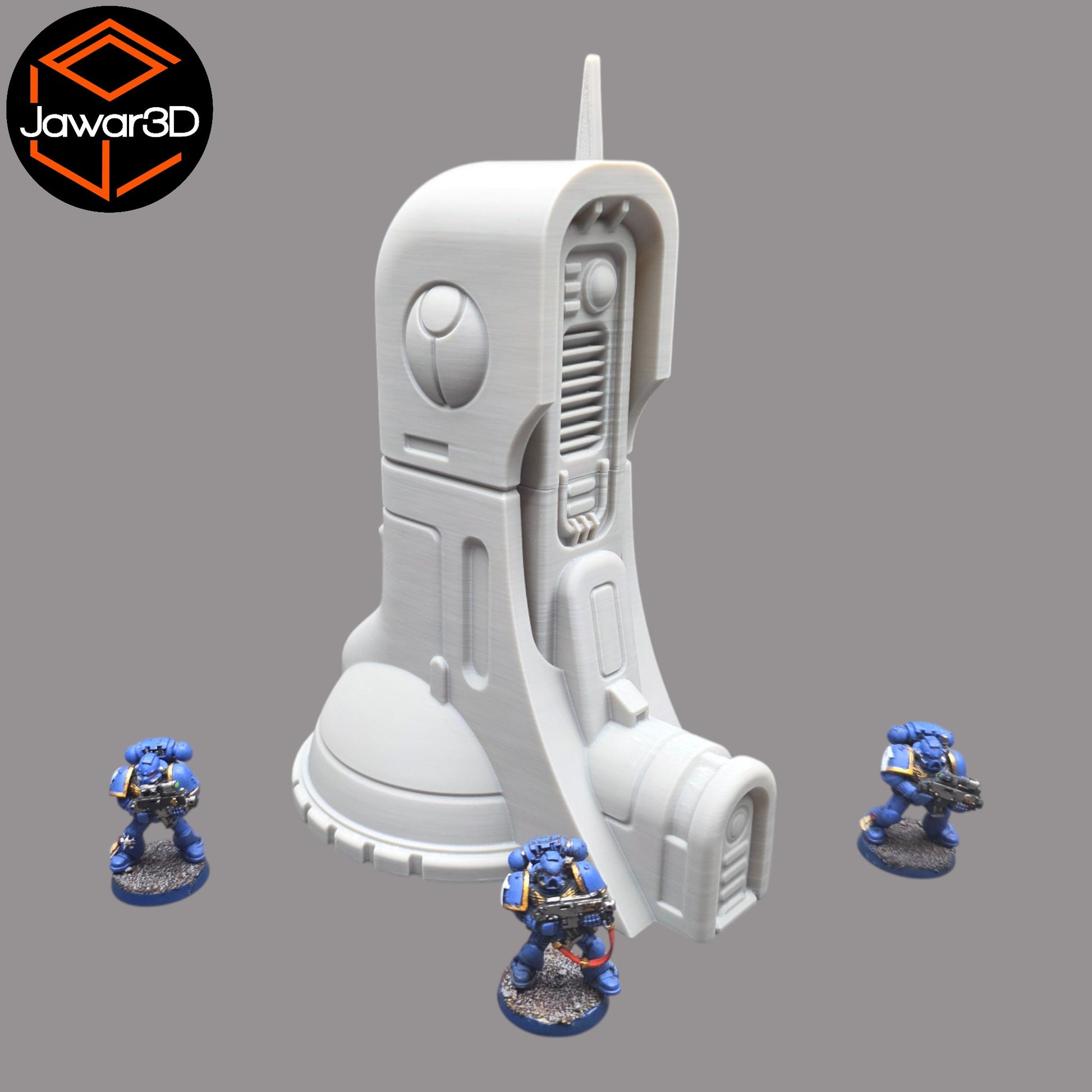Wargaming 28mm scatter terrain scenery showing 3D-printed item that is compatible with games such as Warhammer 40K, Star Wars Legions, D+D, Dungeons and Dragons, Sci-Fi, Fantasy and other miniature tabletop games. Brand Jawar3d found at www.jawar3d.co.uk.