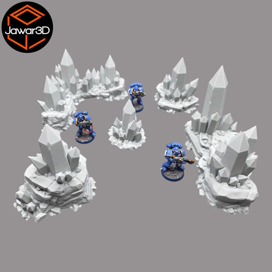 Wargaming 28mm scatter terrain scenery showing 3D-printed item that is compatible with games such as Warhammer 40K, Star Wars Legions, D+D, Dungeons and Dragons, Sci-Fi, Fantasy and other miniature tabletop games. Brand Jawar3d found at www.jawar3d.co.uk.