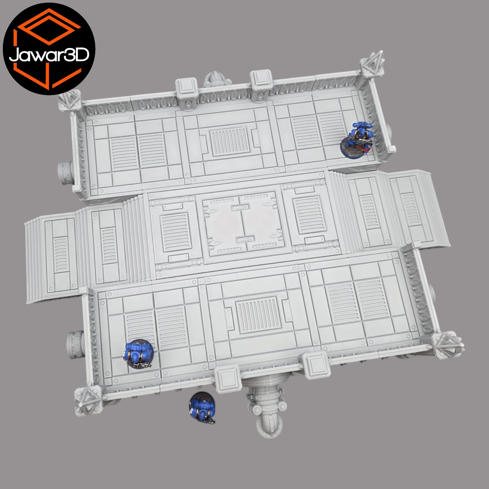 Wargaming 28mm scatter terrain scenery showing 3D-printed item that is compatible with games such as Warhammer 40K, Star Wars Legions, D+D, Dungeons and Dragons, Sci-Fi, Fantasy and other miniature tabletop games. Brand Jawar3d found at www.jawar3d.co.uk.