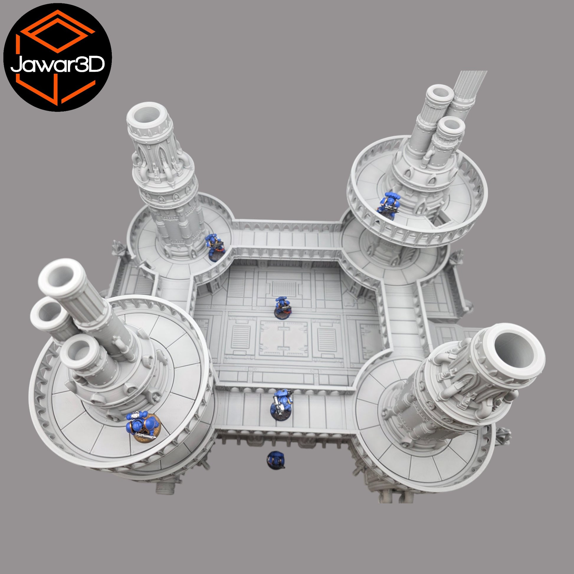 Wargaming 28mm scatter terrain scenery showing 3D-printed item that is compatible with games such as Warhammer 40K, Star Wars Legions, D+D, Dungeons and Dragons, Sci-Fi, Fantasy and other miniature tabletop games. Brand Jawar3d found at www.jawar3d.co.uk.