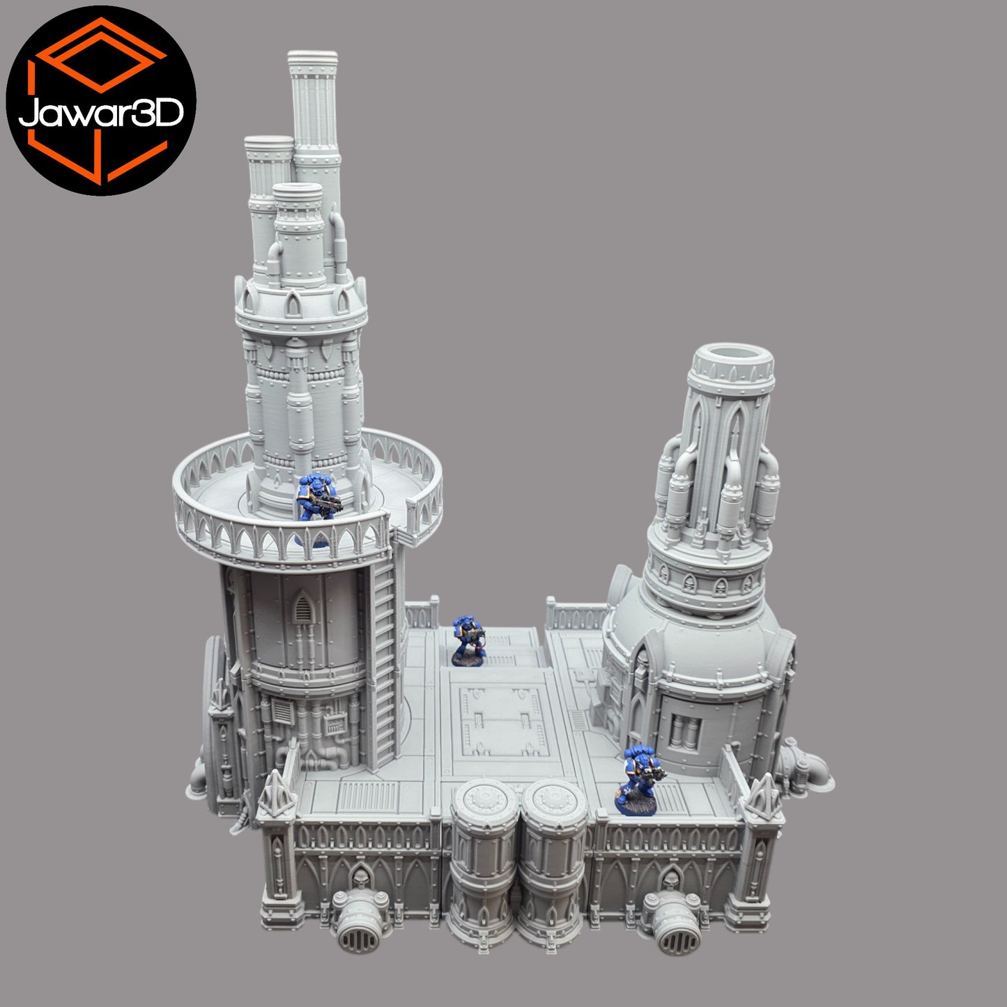 Wargaming 28mm scatter terrain scenery showing 3D-printed item that is compatible with games such as Warhammer 40K, Star Wars Legions, D+D, Dungeons and Dragons, Sci-Fi, Fantasy and other miniature tabletop games. Brand Jawar3d found at www.jawar3d.co.uk.