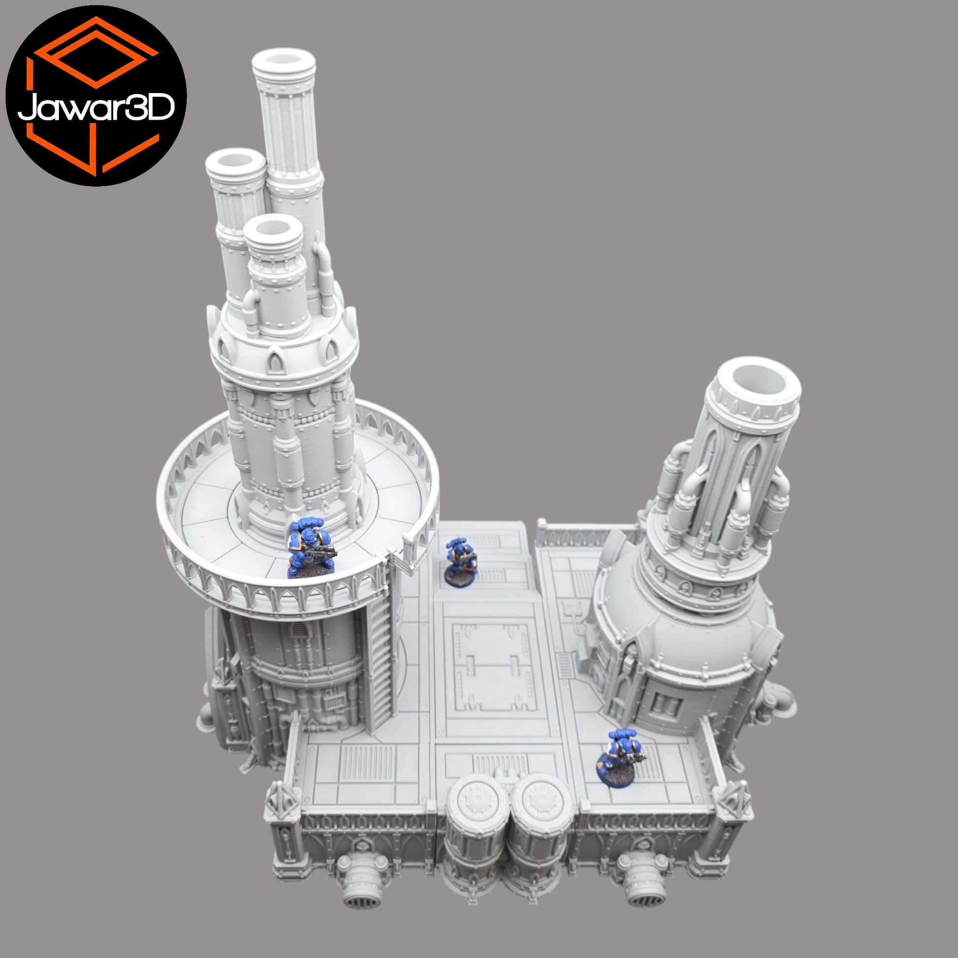 Wargaming 28mm scatter terrain scenery showing 3D-printed item that is compatible with games such as Warhammer 40K, Star Wars Legions, D+D, Dungeons and Dragons, Sci-Fi, Fantasy and other miniature tabletop games. Brand Jawar3d found at www.jawar3d.co.uk.