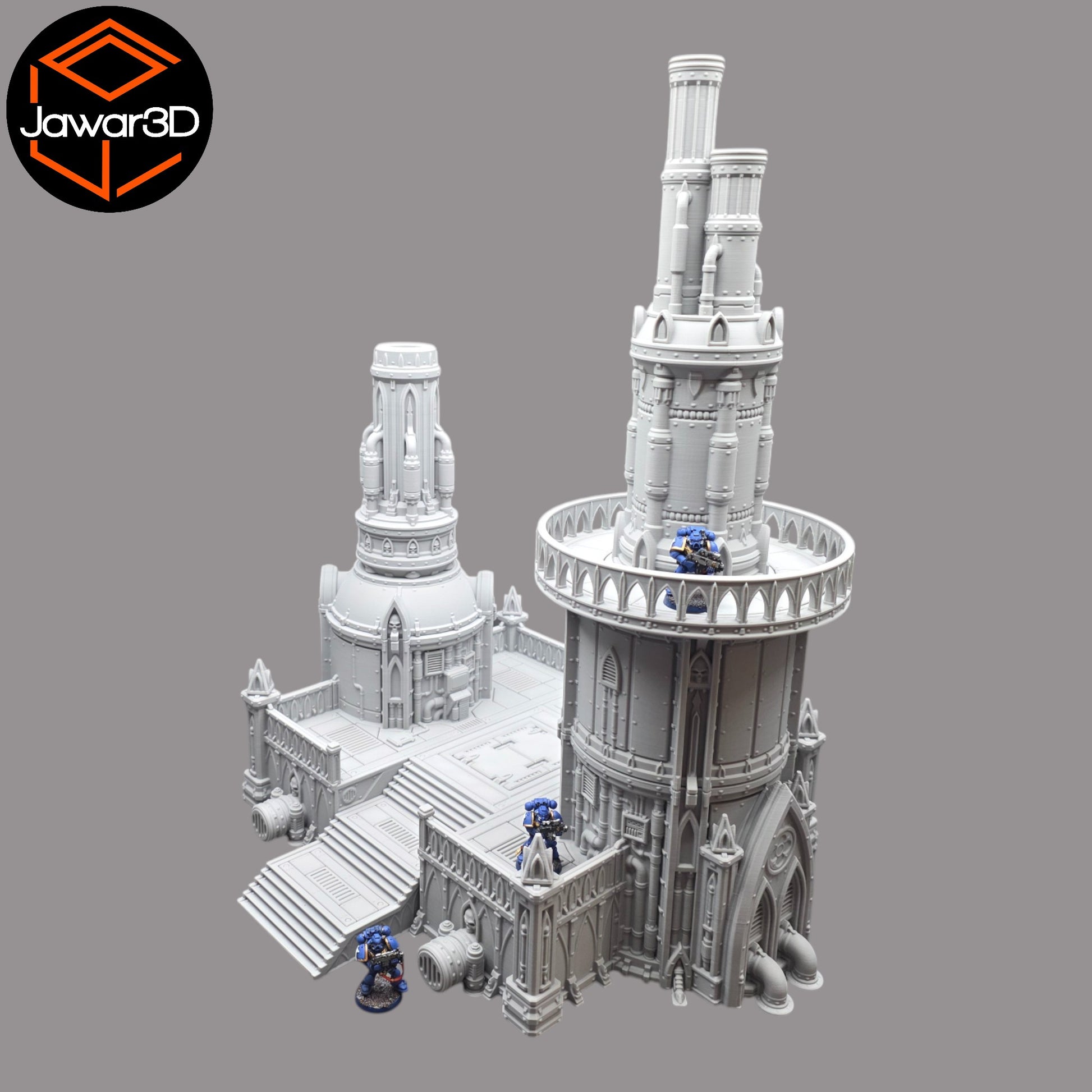 Wargaming 28mm scatter terrain scenery showing 3D-printed item that is compatible with games such as Warhammer 40K, Star Wars Legions, D+D, Dungeons and Dragons, Sci-Fi, Fantasy and other miniature tabletop games. Brand Jawar3d found at www.jawar3d.co.uk.