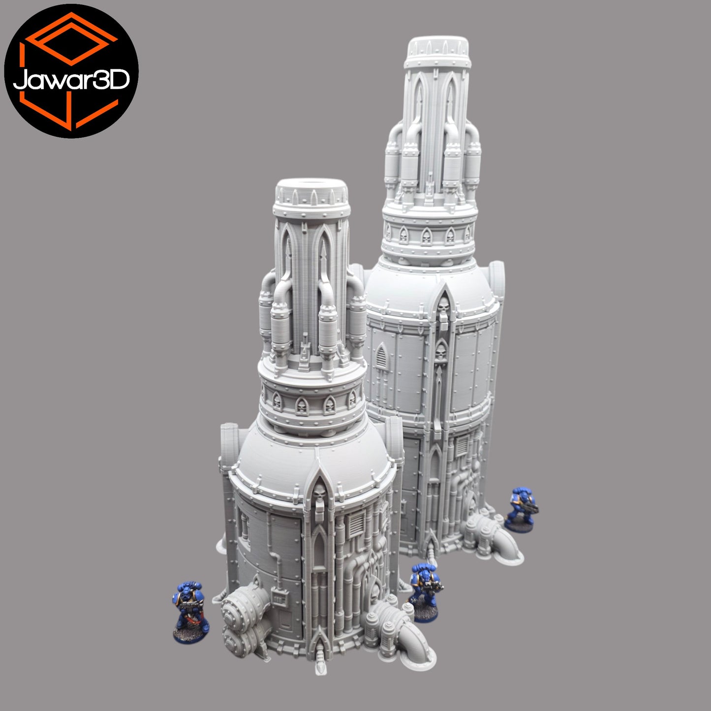 Wargaming 28mm scatter terrain scenery showing 3D-printed item that is compatible with games such as Warhammer 40K, Star Wars Legions, D+D, Dungeons and Dragons, Sci-Fi, Fantasy and other miniature tabletop games. Brand Jawar3d found at www.jawar3d.co.uk.